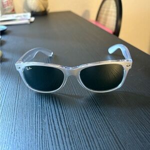 Ray-Ban Transparent Frame Sunglasses